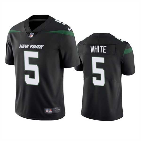 Men & Women & Youth New York Jets #5 Mike White Black Vapor Untouchable Limited Stitched Jersey